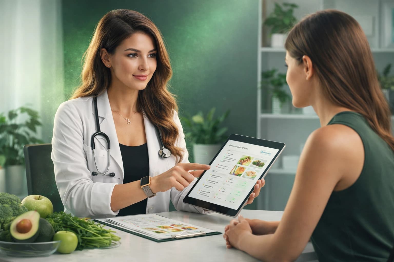 Diferenciais do acompanhamento nutricional (imagem em .webp)